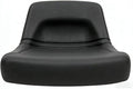 Universal Tractor Seat Heavy-Duty Black Vinyl Lawn Mower Seat - Easy Install Ideal for Lawn Mowers Utility Carts &amp Cleaning Machines