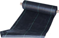 Weed Control Membrane UV Stabilised Weed Barrier Fabric Ground Cover Membrane High Tensile Strength Weed Matting for Artificial Grass Patios Paths Flower Beds(1.5 * 100m)