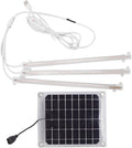Haofy Solar Plant Grow Light LED Plant Grow Light Strip for Balcony Greenhouse Vegetables Flowers (30w)