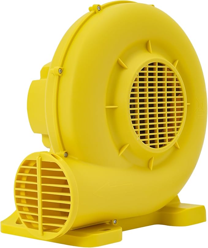 Air Blower Pump Fan 2150Pa Air Blower Jumping Bed Inflator Powerful Inflatable Bounce House Blower for Inflatable Water Slide Bouncy Castle Bounce House Speed 3250RPM 1118CFM Air Volume