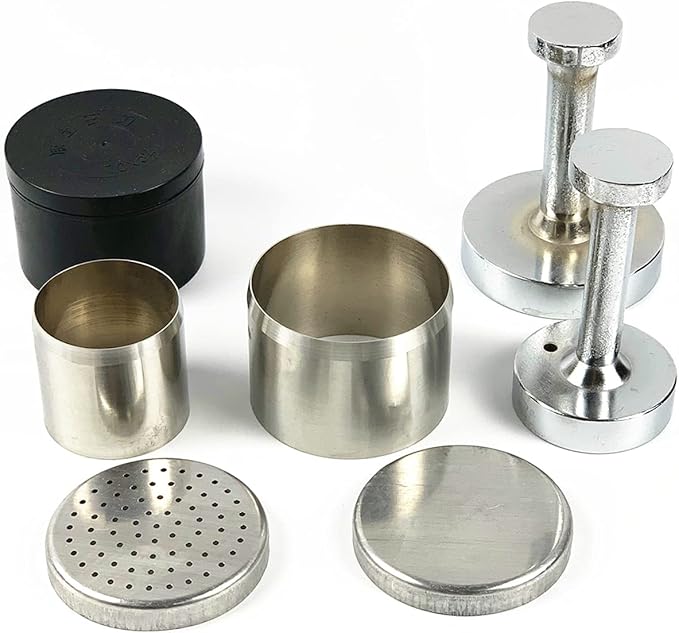 304 Stainless Steel Soil Sampler with Cubic Soil Ring Cutter (100 Cubic Soil borrowing Suit)