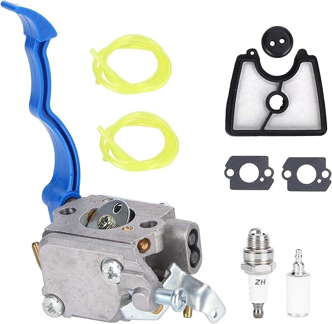 Leaf Blower Carburetor Air Filter Kit for Husqvarna 125B 125BX 125BVX C1Q-W37 545 08 18-11 Garden Power Equipment