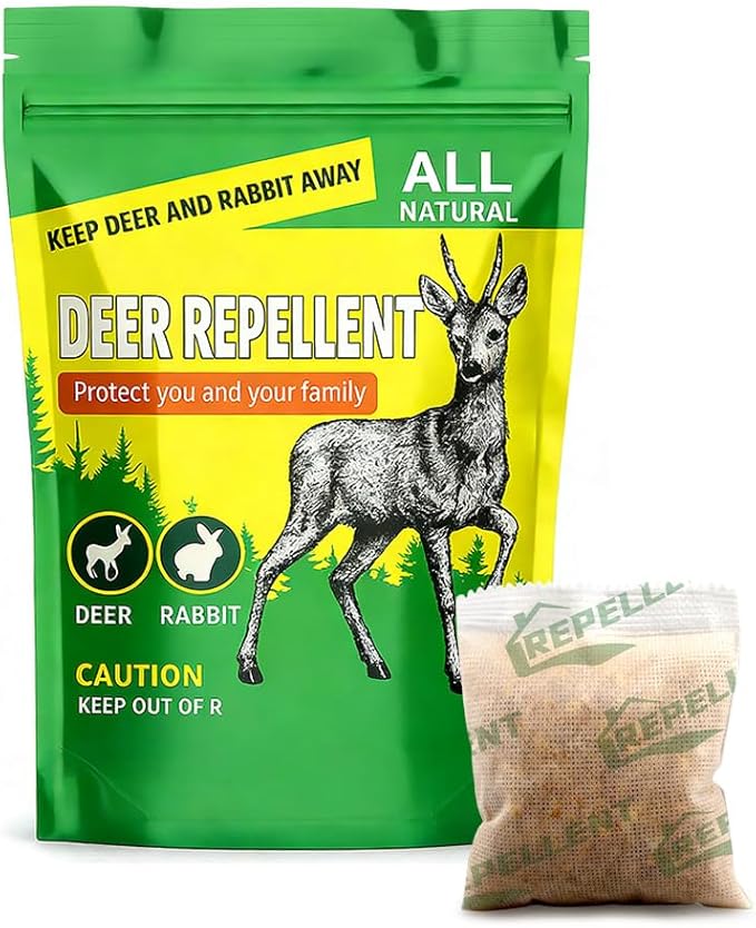 Deer Repellent Pouches Rabbit Repellent Outdoor-1P