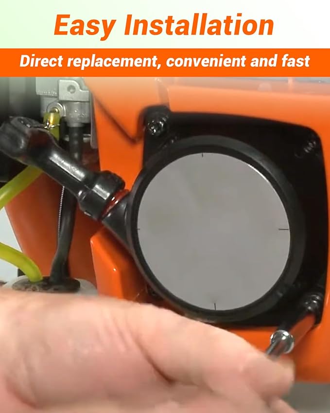 Leaf Blower Recoil Starter and Housing Kit Fit for Husqvarna 125BT Backpack Blowers Replace 531009652 Leaf Blower Recoil Starter Assembly