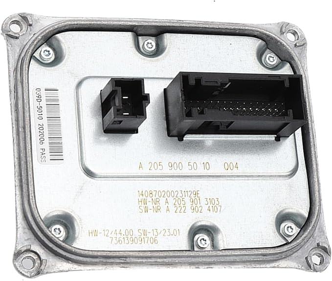 Dioche 18 C300 HeLED Headlight Ballast Control Unit for W205 C Class 2015-2018 A2059005010 | HighEfficiency Electronic Ignition | Plug and Play | Durable Metal Construction