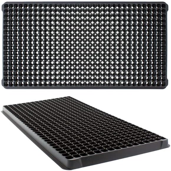 IGC Seed Starting Plug Flats 50 Pack 512 Cells -Seedling Starter for Planting (50 512 Cells)