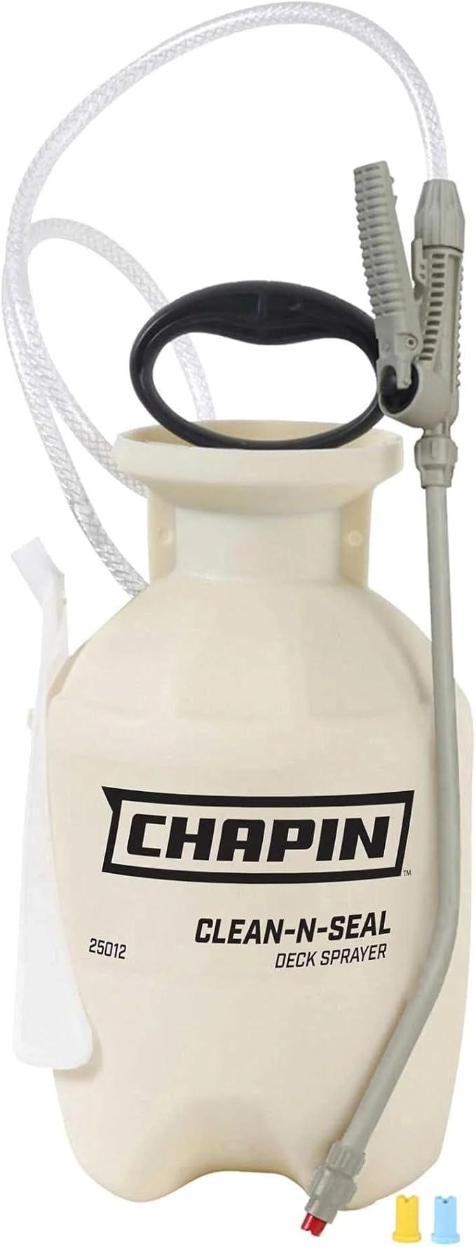 Chapin 25012 1-Gallon Clean 'N Seal Poly Deck Sprayer for Deck Cleaners and Transparent Stains and Sealers 1-Gallon (1 Sprayer/Package)