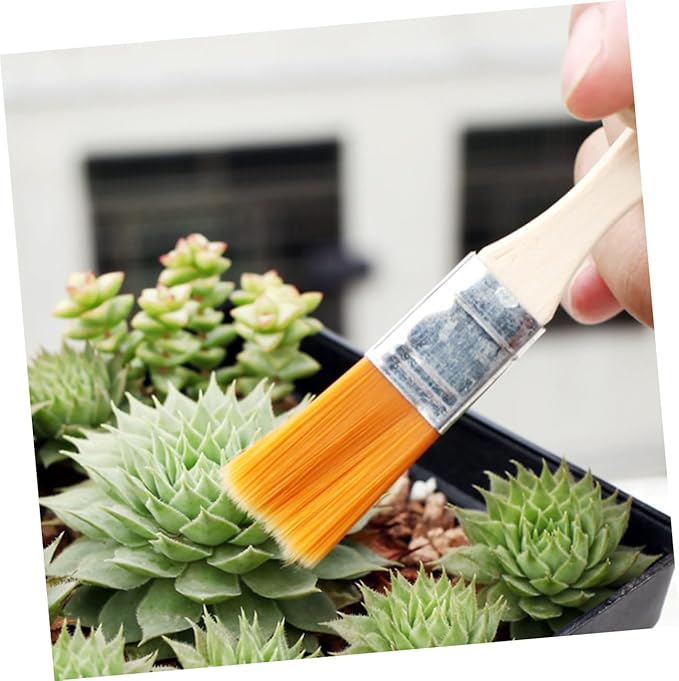 Toyvian 21pcs Gardening Hand Tools Set Plant Accessories Transplanting Tool Tweezers Trowel for Succulents Miniature Gardening