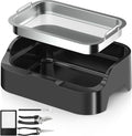Trim Tray with Replaceable 150 Micron Screen – Includes 2 Precision Scissors Brush &amp Magnifying Glass – Multi-Functional Sifting Tray for Sorting Drying &amp Gardening
