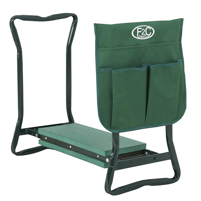 Green Spring Soft Eva Pad Seat Folding Garden Kneeler Bench Kneeling
