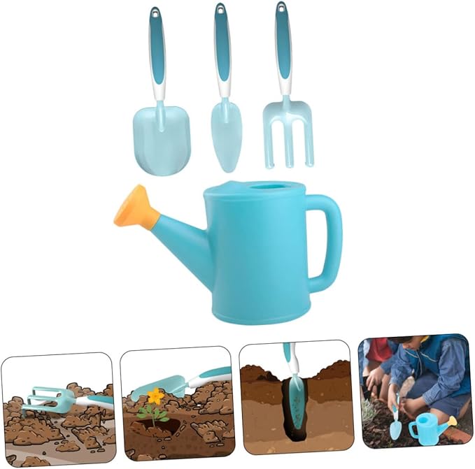 Hemoton Boys and Girls Gardening Tools Set Boys and Girls Shovels for Digging Garden Tool Set for Gardening Outdoor