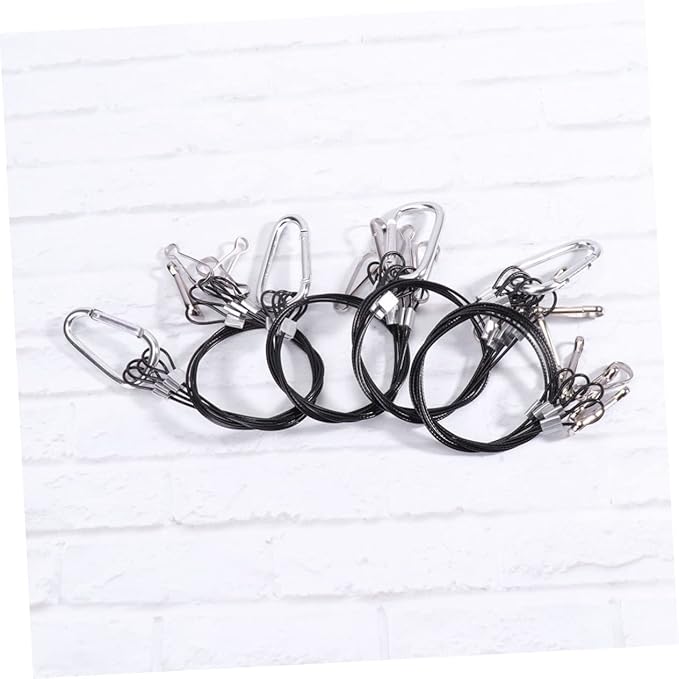 Grow Light Hanging Rope 4pcs Plant Hooks Hydroponics Hanging Kit Thick Wire Kit
