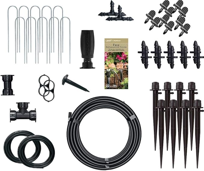 Orbit Drip Irrigation Watering Kit Micro Bubbler System 250 Sq Ft Model 69525