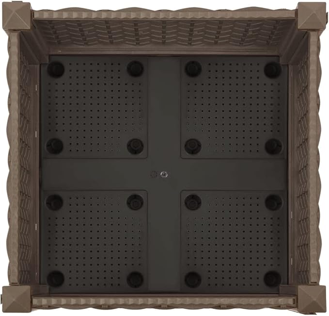 YAFF Raised Bed 15.7x15.7x9.1 Polypropylene (4.664lbs)