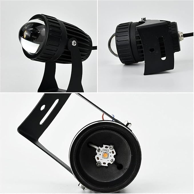 Narrow LED Beam Light - 10W Long Range Wall Lamp IP65 Waterproof Adjustable Outdoor Projection Light for Bridge Billboard Exterior Wall Building Irradiate(Cold White10W(85-265V))