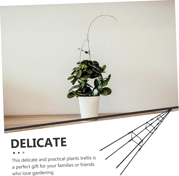 Sturdy Garden Trellis for Climbing Plants Outdoor Plant Climbing Rack Supports Vines Potted Flowers Patio Lawn Courtyard Use