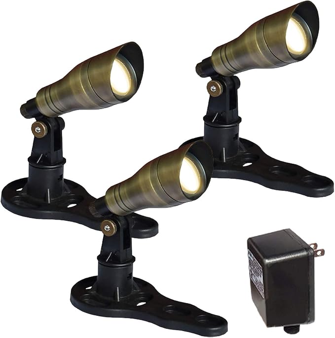 Ignite Landscape Lighting - 3x3WSPOTKIT - (3) 3-Watt Spotlight Kit