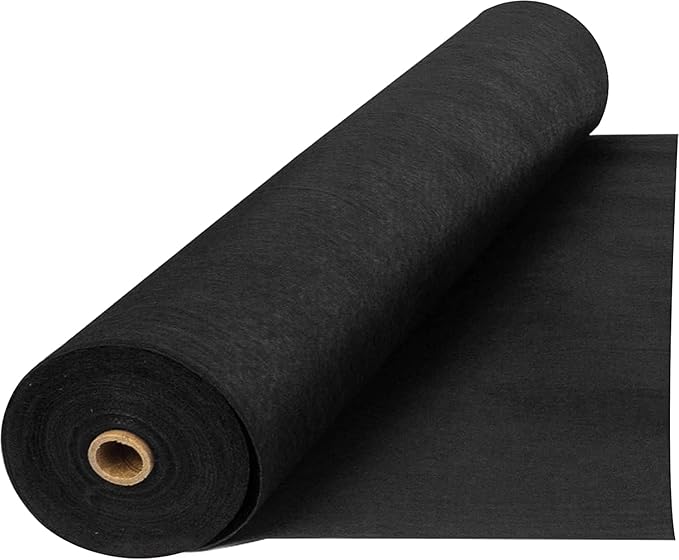 6ft x 50ft &amp 6oz Geotextile Fabric Heavy-Duty Geotextile Fabric for Landscaping Erosion Control &amp Weed Barrier 440N Load Capacity PP Drainage &amp 350N Tensile Strength Durable UV-Resist