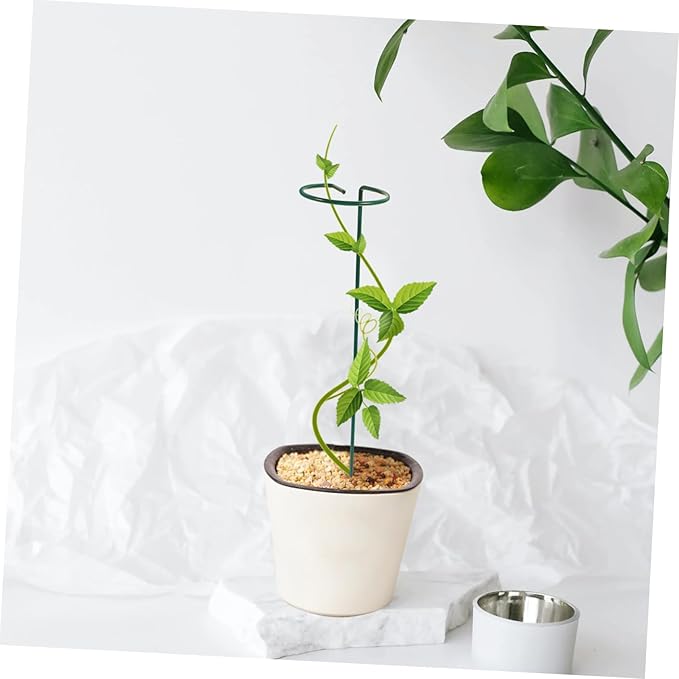 POPETPOP 5pcs Plant Trellis Climbing Support Frame for Indoor and Outdoor Use Structure for Climbing Plants Design