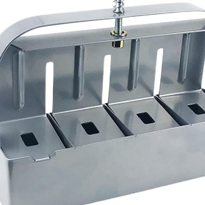 Manual Clod Makers with Steel Construction 19x14x5.5cm Soil Blockers Planting Tools Soil Blocking Tool Easy to Use and Sturdy Construction for Propagator Garden Yard Greenhouse