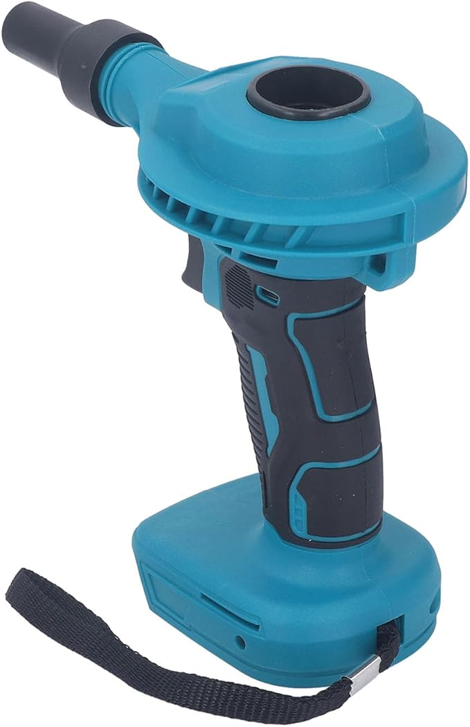 Leaf Blower Cordless 8 Level Wind Power Multi Purpose Rechargeable Small Blower Handheld Blowers with 2 Nozzles for Interface BL1830B-2 BL1850-2
