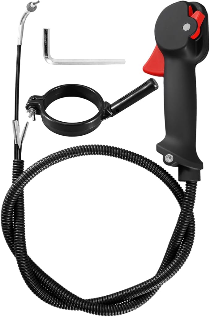 Replacement 593970501 Throttle Control Lever Assembly Fit for Redmax EBZ8550 EBZ8550RH Backpack Leaf Blowers Engine Speed Control Handle