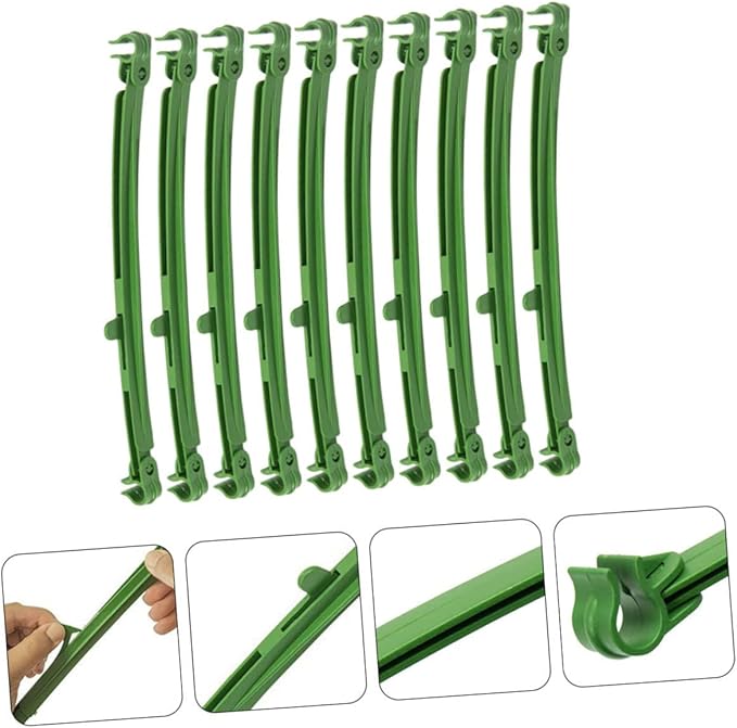 40pcs Garden Plant Climbing Support Racks Trellis for Vines and Vegetables Sturdy Material for Indoor and Outdoor Use