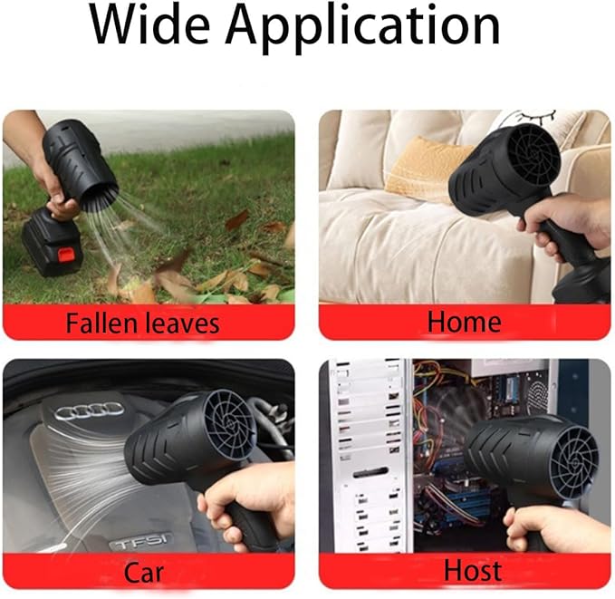Leaf Blower Cordless Blower21V*2 Pcs Li-ion Battery20000RPM 150MPH 2024 New Model &amp PortableElectric LightweightLeaf Blowers for Lawn Care Yard Sidewalk Blowing Leaves and Dust