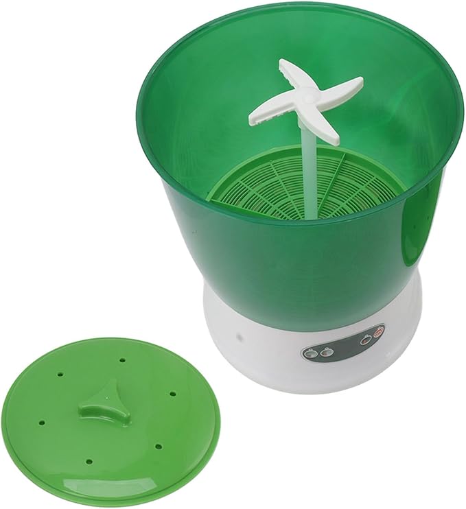 Bean Sprouts Machine 3 Layer Auto Control Bean Sprouts Grow Germination Kit for Home Kitchen(US Plug 110V)