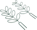 2pcs Green Metal Plant Climbing Trellis for Garden and Indoor Use Iron Plant Support Stakes with Grid Frame Suitable and Vegetable Climbing