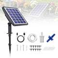 Solar Automatic Drip Irrigation Kit System 2025 Upgrade Auto Plants Watering Kit Solar Powered Garden Self Watering System for Indoor Outdoor Potted Plants Balcony Patio Greenhouse (15 Pots-49FT)