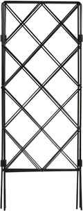 Expandable Folding Garden Trellis Stand Rustproof Iron Plant Support Bracket for Climbing Vines Tomatoes Cucumbers Peas Indoor Outdoor Vertical Gardening