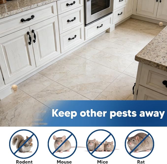 Rodent Repellent Mouse Repellent Outdoor - 6P
