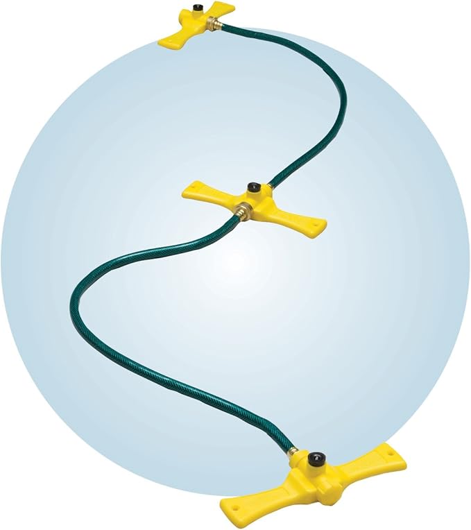 Orbit 58092N Port-A-Rain Hose Watering Sprinkler System Green