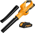 20V Cordless Leaf Blower 150MPH Handheld Electric Blower with Battery &amp Charger Variable Speed Battery Powered Blowers for Lawn Care Yard Patio Dust Remove Lightweight &amp Portable Mini Leaf Bl