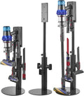 VEVOR Vacuum Stand Compatible With Dyson V7 V8 V10 V11 V12 V15 SV10 SV12 SV14 SV18 SV21 Upright Vacuum Cleaners &amp Accessories Stable Vacuum Stand Holder with 3 Clips and Adjustable Height