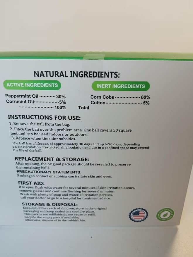 Rodent Repellent Pouches Natural Mouses Repellent Mice Deterrent Indoor Outdoor Peppermint Oil to Repel Rats RV Mouse Deterrent Keep Mouse Away for House Safe for Kids &ampPets -10P