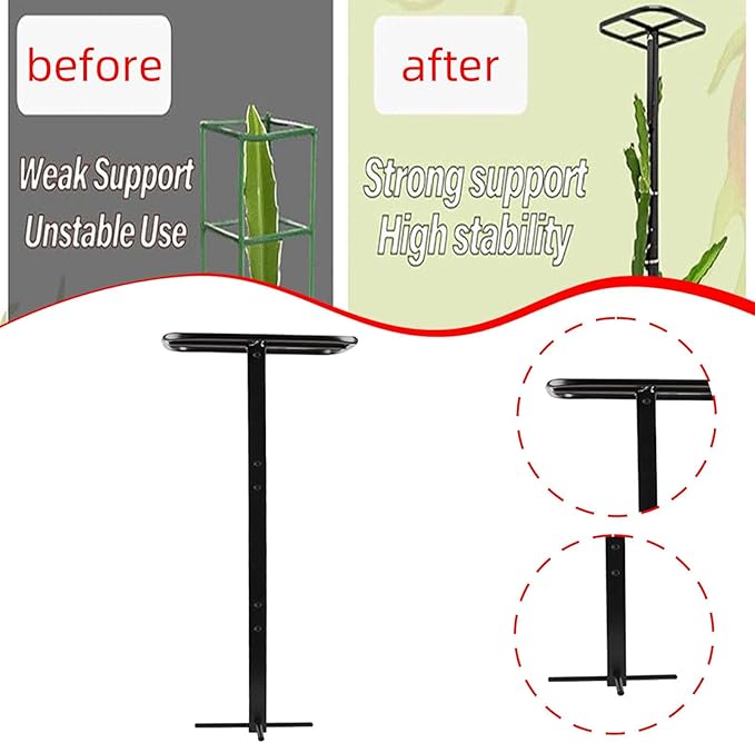 Dragon Fruit Trellis Plant Trellis Garden Climbing Stake Support Potted Plant Support for Fruits