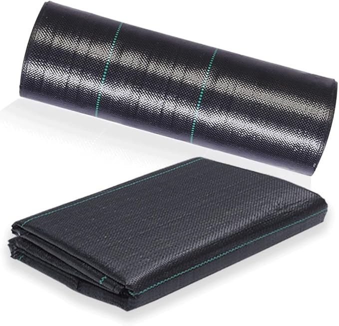 Garden Landscape Fabric PP Gardening Mat Road Ground Cover for Agriculture Mulching Film(0.9x10M)