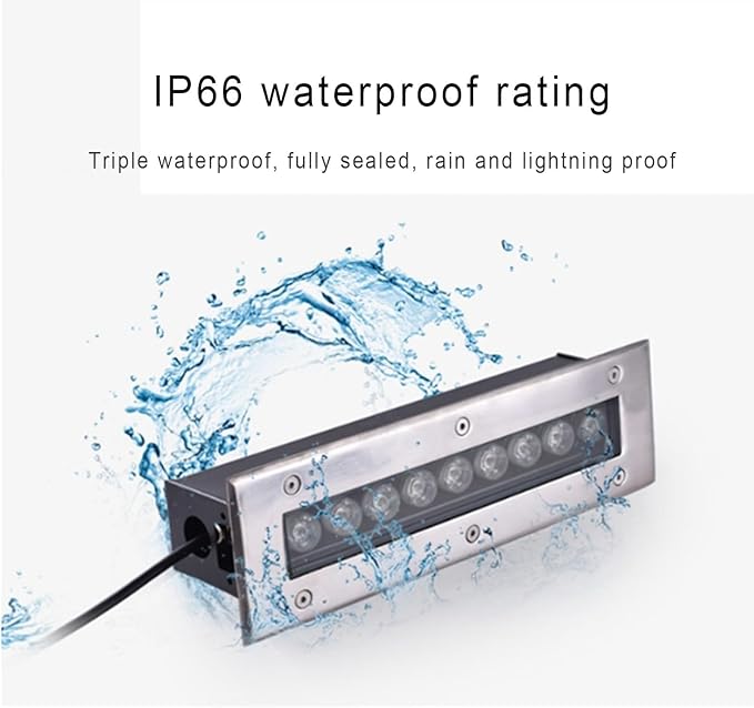Spotlight Led Beam Light - LED Landscape Light Outdoor Underground Light IP66 Waterproof AC85-265V Recessed Ground Light For Garden Yard Patio Pathway Driveway Walkway Buried Lights(Purple36W)