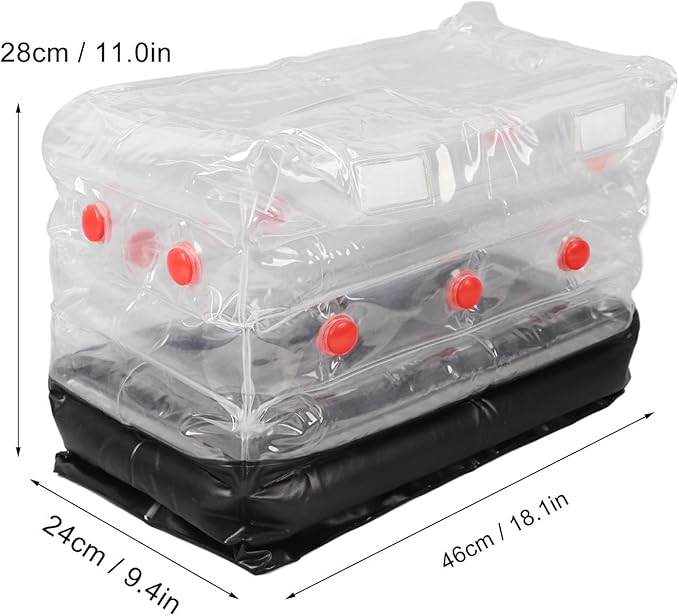 Translucent Mushroom Mono Tab Kit Inflatable Ventilator for Home Mushroom Cultivation PVC Material