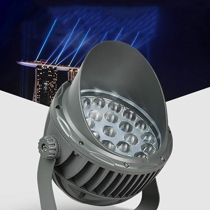 LED Spotlight AC85-265V Spotlight Led Beam Light A Beam Of Outdoor Light Waterproof Long-range Beam Projection Light Outdoor Narrow Light Wall Washer Light Pole Light(Yellow30W(ac85-265V))