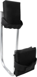 Gardening Knee Seat Labor Saving Kneeling Seat with EVA Pad Anti Numbness Leg Brace for Gardening Fishing Floor Cleaning High Load Bearing Portable Kneeling Seat for Repair Work (Black)