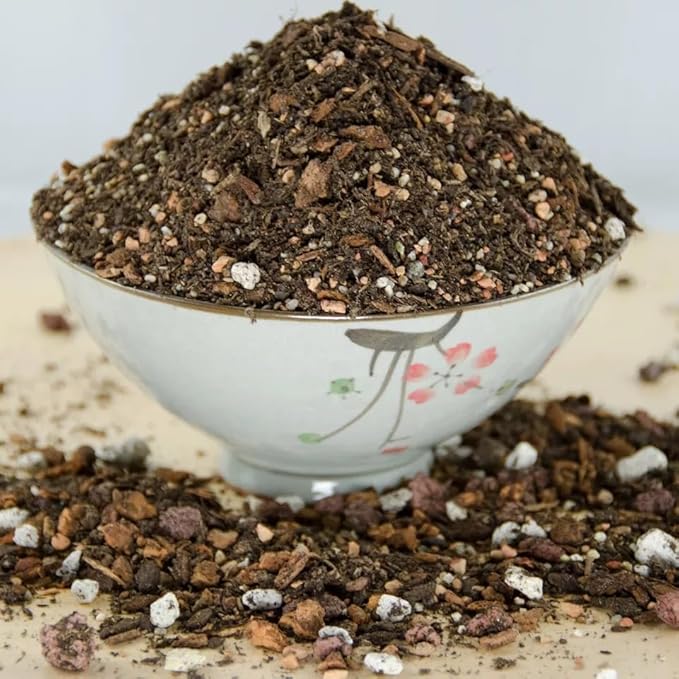 Super Blend All Purpose Organic Bonsai Soil w/Mycorrhizae Lava &amp Sand - Medium 2 gal.