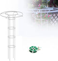 Garden Trellis for Climbing Plants Vertical Umbrella Trellis 3/3.9/4.9/5.9/6.9ft Sturdy Plant Support for Flowers Vegetable Fruits Vines Indoor Outdoor(WhiteHeight: 90cm/3ft)