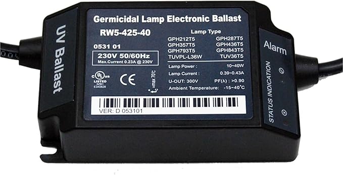 1PCS Water Filter UV Ballast RW5-425-40