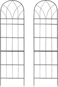 Garden Trellis for Climbing Plants Outdoor-Rust Proof Metal Trellis Roses