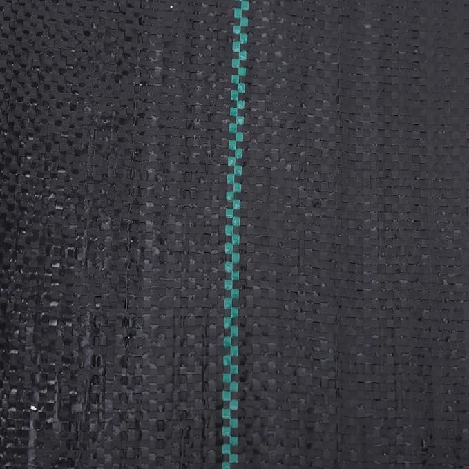 2X5M Garden Plant Control Fabric | High Strength Ground Cover Barrier for Garden/Home Use | Water Permeable &amp Oxidation Proof