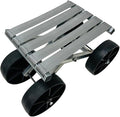 Hryan Rolling Garden Stool for Farm Work Foldable Heavy Duty Roller with Wheels for Daily House Work
