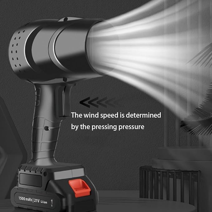 Leaf Blower Cordless Blower21V*2 Pcs Li-ion Battery20000RPM 150MPH 2024 New Model &amp PortableElectric LightweightLeaf Blowers for Lawn Care Yard Sidewalk Blowing Leaves and Dust